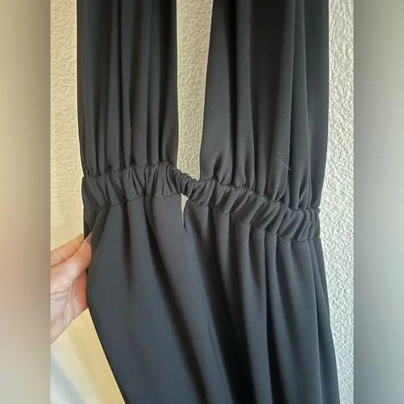 Show Me Your Mumu Black Luna Halter Dress Size Small UNALTERED - Picture 5 of 7